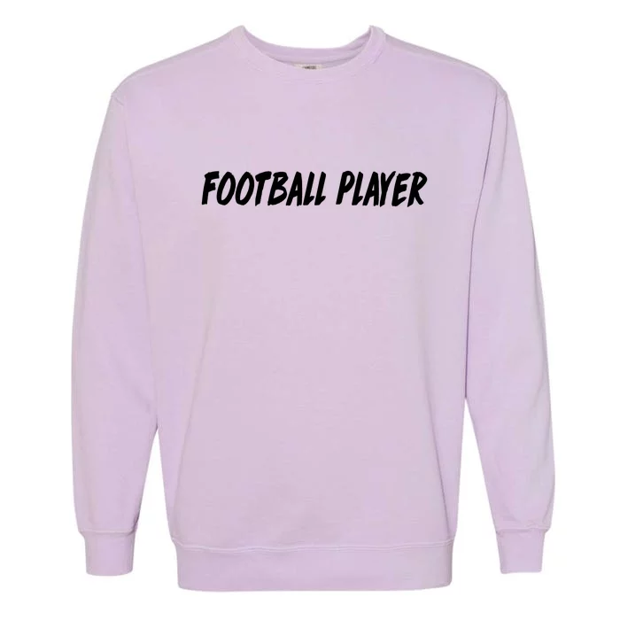 Football Player Garment-Dyed Sweatshirt