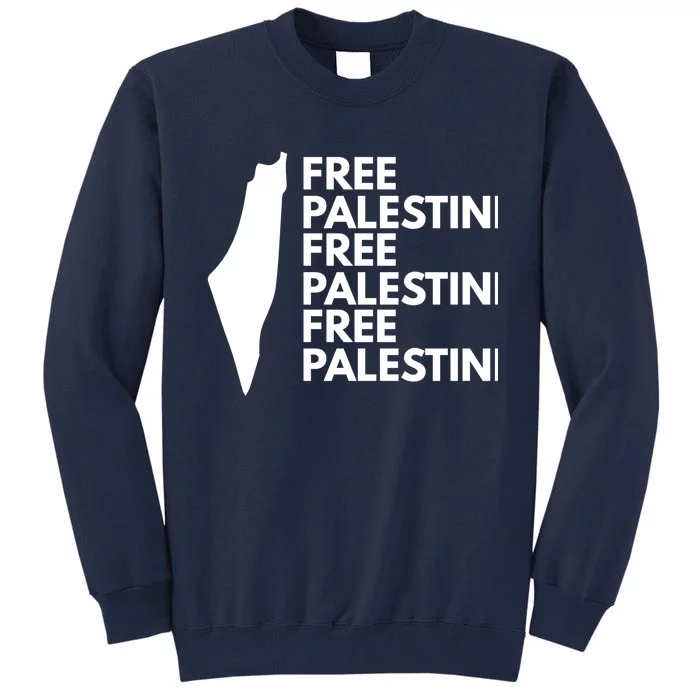 Free Palestine Tall Sweatshirt