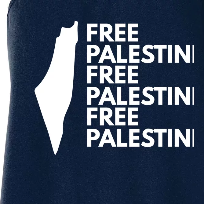 Free Palestine Women's Racerback Tank