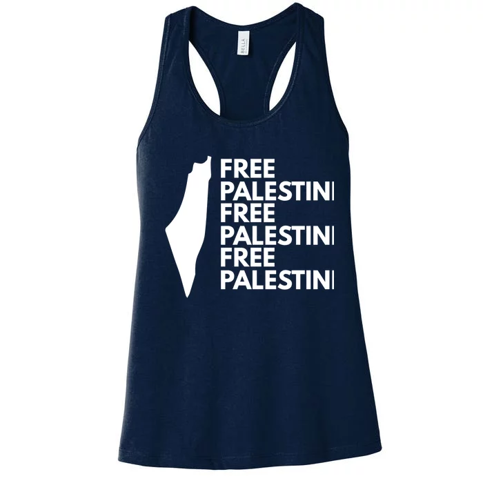 Free Palestine Women's Racerback Tank