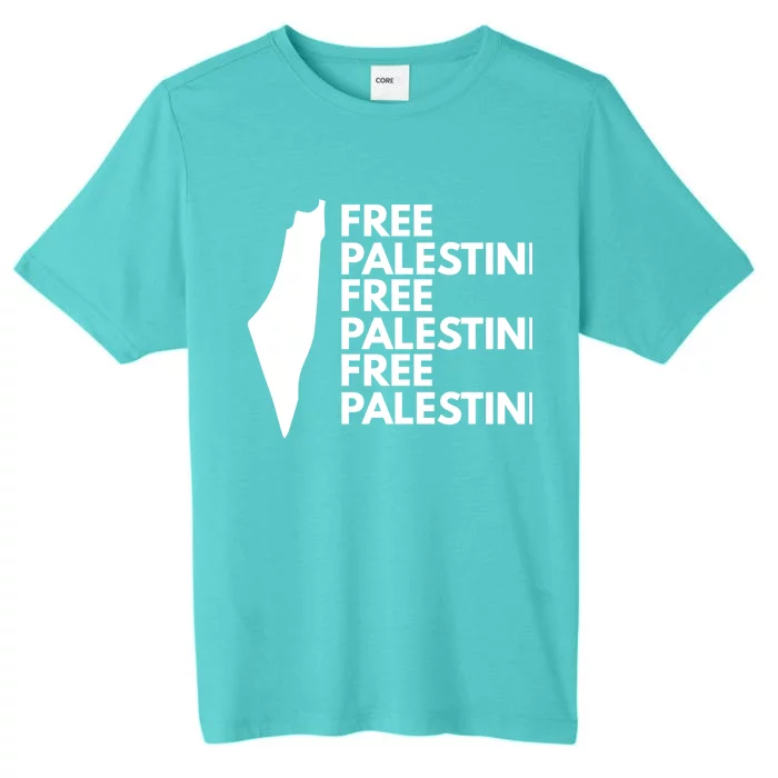 Free Palestine ChromaSoft Performance T-Shirt