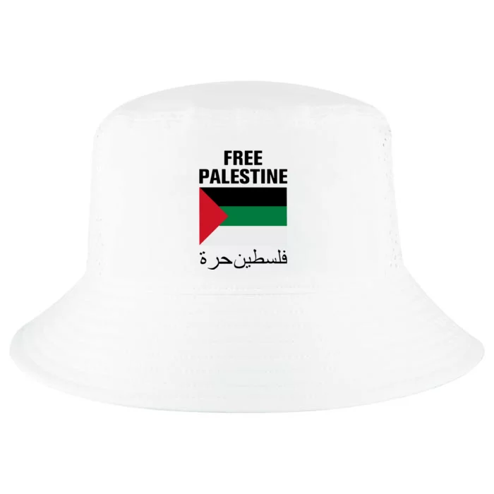 Free Palestine Cool Comfort Performance Bucket Hat