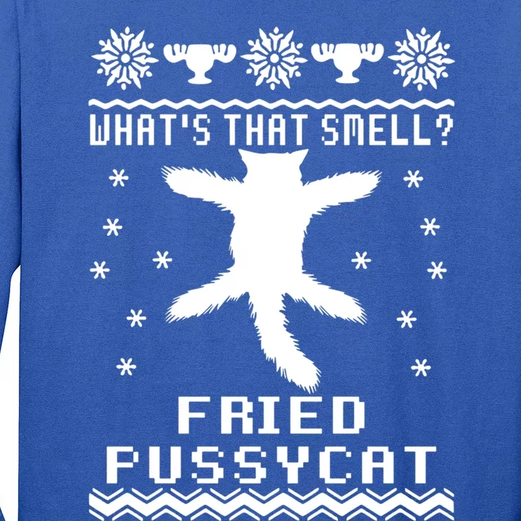 Funny Pussycat From Christmas Vacation Frieds Lover Gift Long Sleeve Shirt