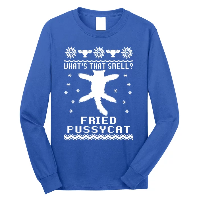 Funny Pussycat From Christmas Vacation Frieds Lover Gift Long Sleeve Shirt