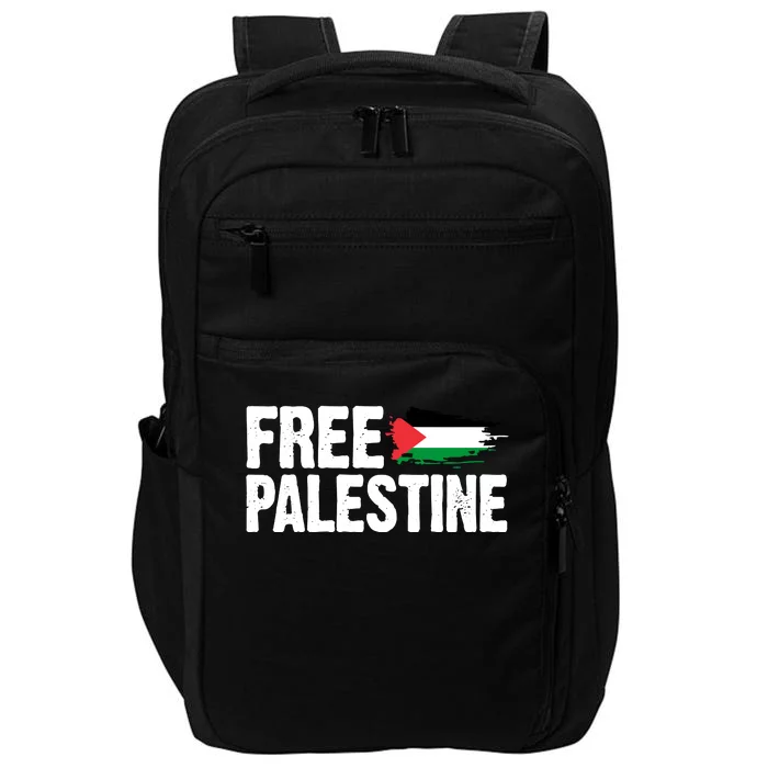 Free Palestine Flag Impact Tech Backpack