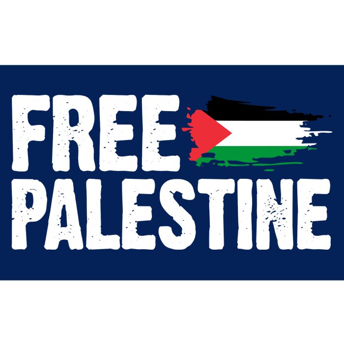 Free Palestine Flag Bumper Sticker