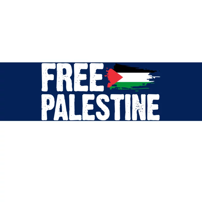 Free Palestine Flag Bumper Sticker