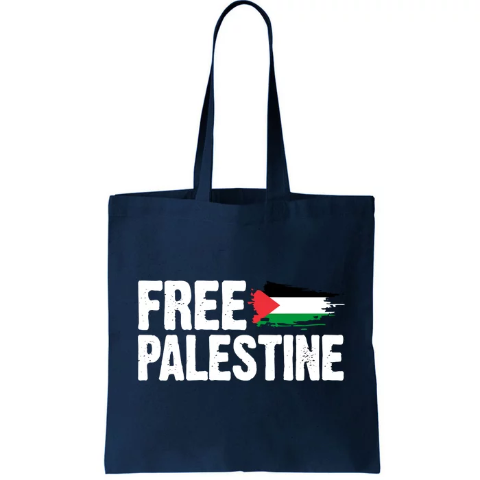 Free Palestine Flag Tote Bag