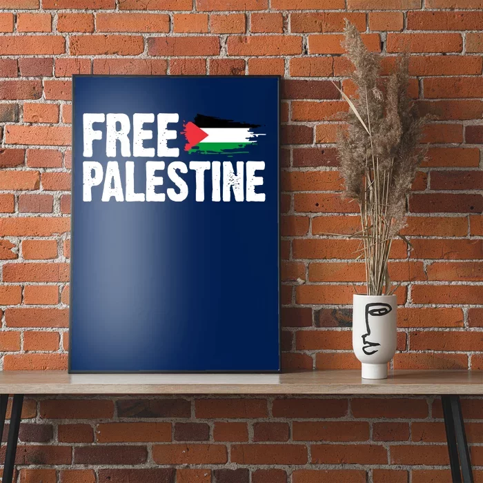 Free Palestine Flag Poster