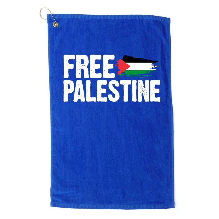 Free Palestine Flag Platinum Collection Golf Towel