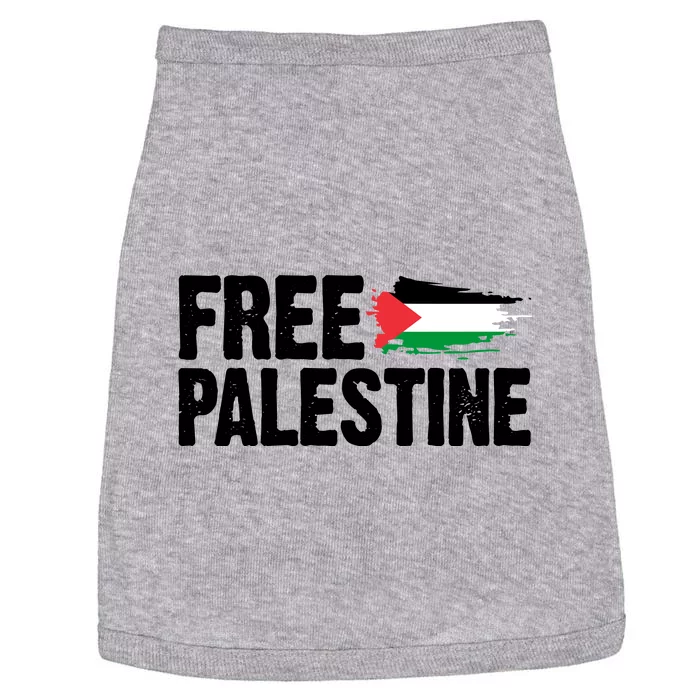 Free Palestine Flag Doggie Tank