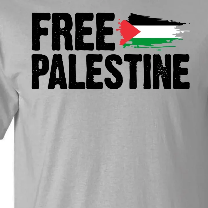 Free Palestine Flag Tall T-Shirt