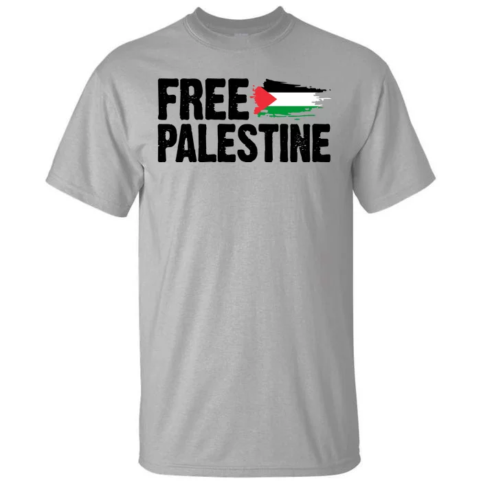 Free Palestine Flag Tall T-Shirt