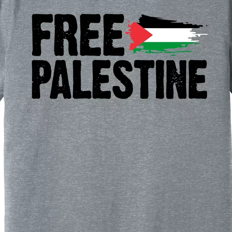 Free Palestine Flag Premium T-Shirt