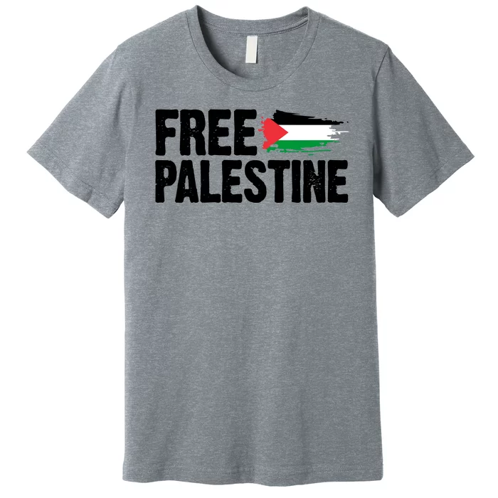 Free Palestine Flag Premium T-Shirt