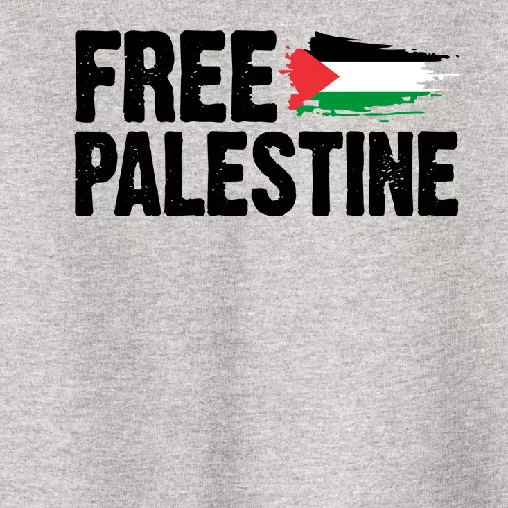 Free Palestine Flag Toddler T-Shirt