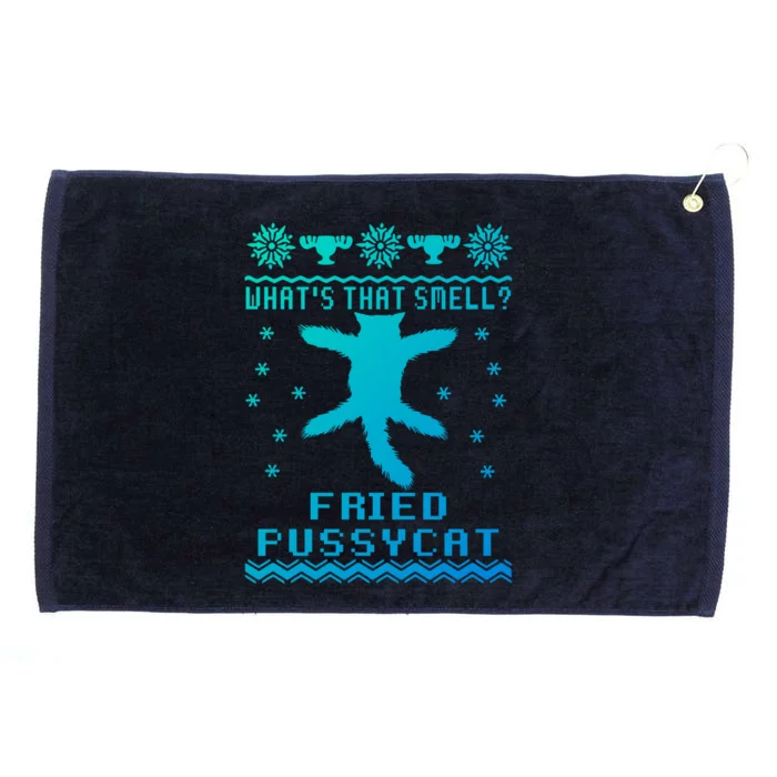 Funny Pussycat From Christmas Vacation Frieds Lover Gift Grommeted Golf Towel