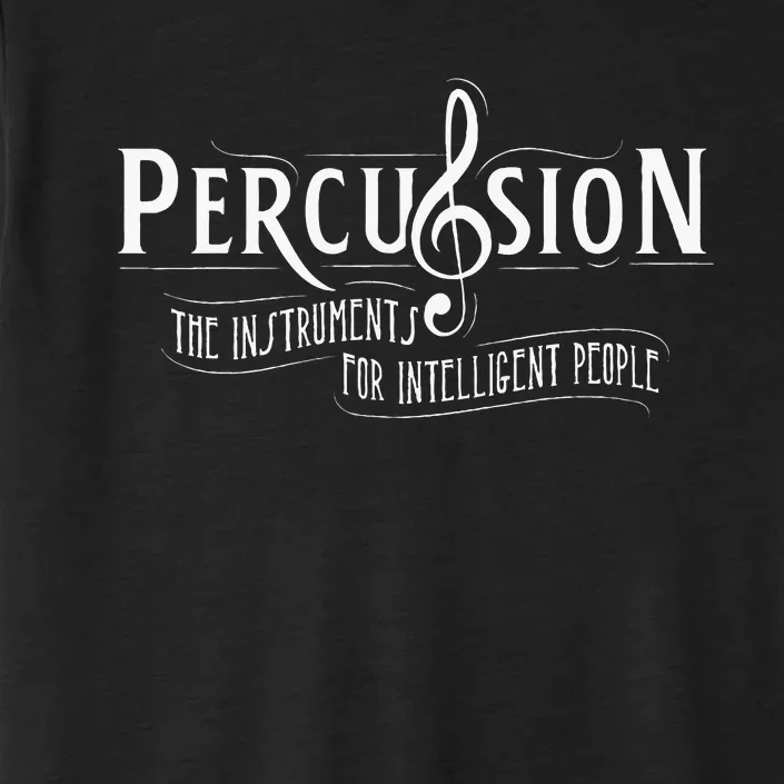 Funny Percussion Funny Drummer Gifts ChromaSoft Performance T-Shirt