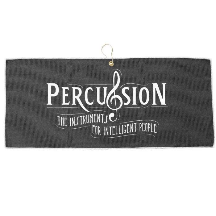 Funny Percussion Funny Drummer Gifts Large Microfiber Waffle Golf Towel