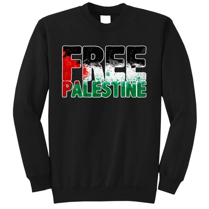 Free Palestine Tall Sweatshirt