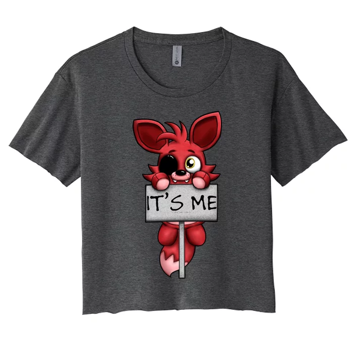 Fnaf Plush Foxy Women's Crop Top Tee