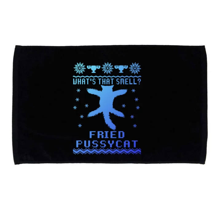 Funny Pussycat From Christmas Vacation Frieds Lover Gift Microfiber Hand Towel