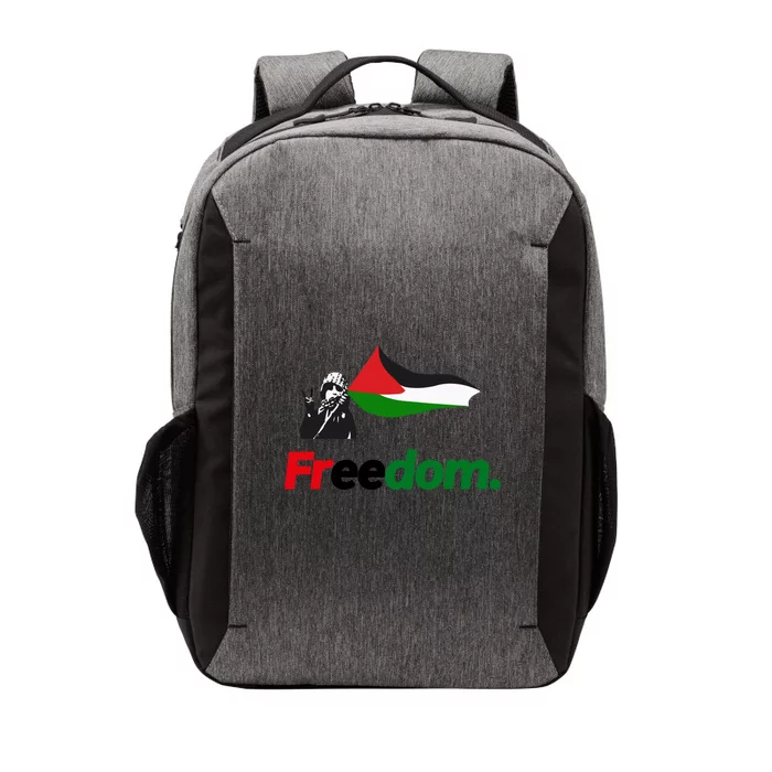 Free Palestine Freedom Vector Backpack