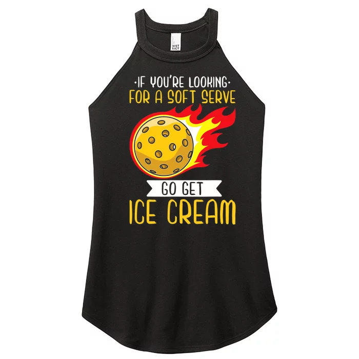 Funny Pickleball Women’s Perfect Tri Rocker Tank