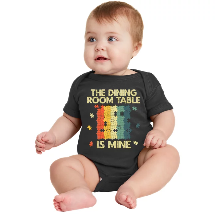 Funny Puzzle For Men Women Kids Jigsaw Puzzle Lover Baby Bodysuit