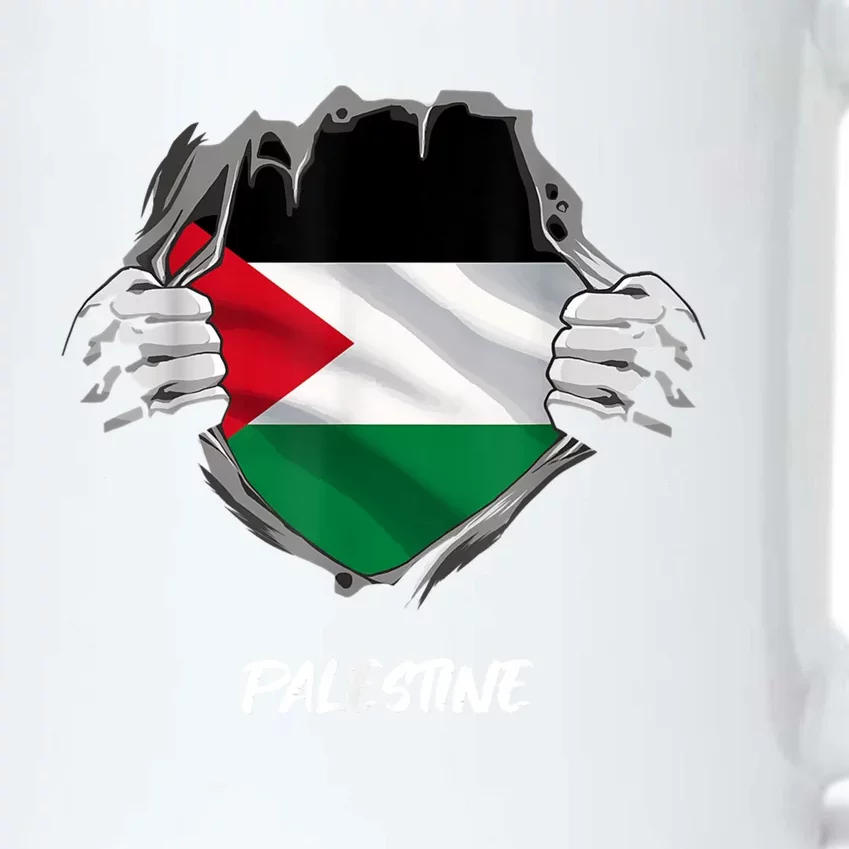 Free Palestine Freedom Black Color Changing Mug