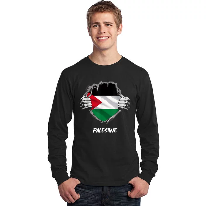 Free Palestine Freedom Tall Long Sleeve T-Shirt