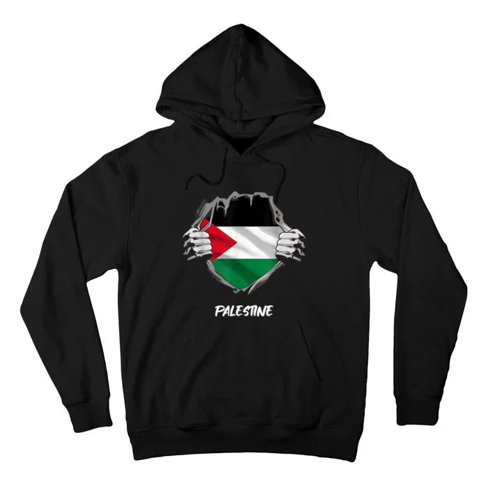 Free Palestine Freedom Tall Hoodie