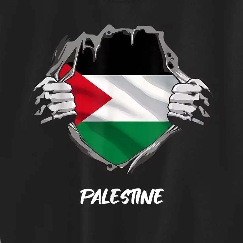 Free Palestine Freedom Kids Sweatshirt