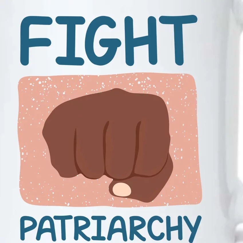 Fight Patriarchy Black Color Changing Mug