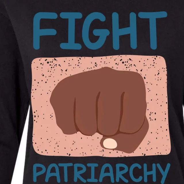 Fight Patriarchy Womens Cotton Relaxed Long Sleeve T-Shirt