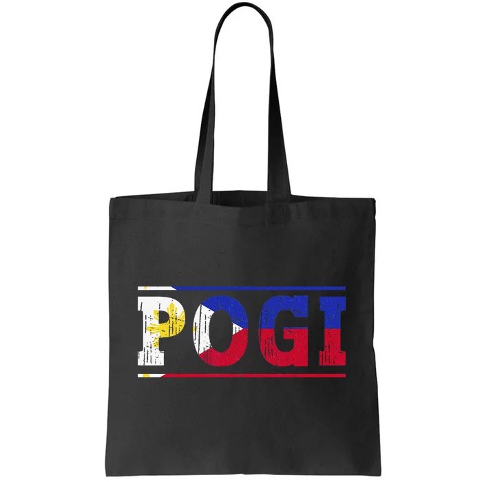 Funny Pogi Filipino Words Tote Bag