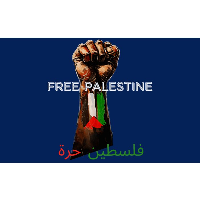 Free Palestine Flag Palestinian Save Gaza Strip Bumper Sticker