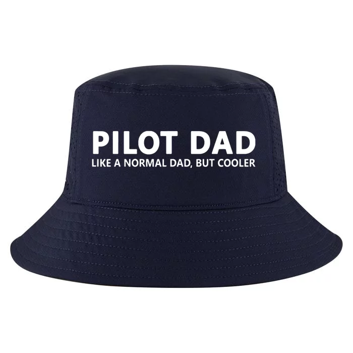 Funny Pilot Father Pilot Dad Cool Comfort Performance Bucket Hat