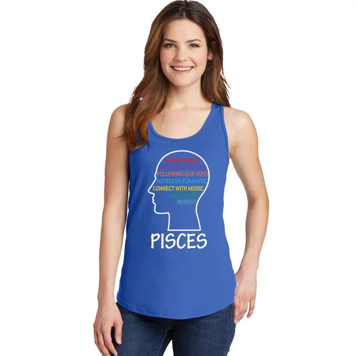 Funny Pisces Facts Birthday Mind Horoscope Gift Ladies Essential Tank