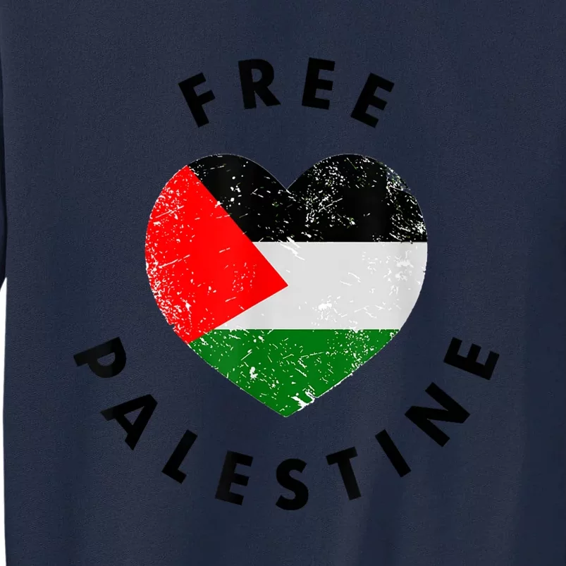 Free Palestine Tall Sweatshirt