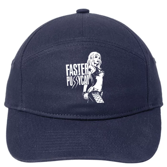 Faster Pussycat 7-Panel Snapback Hat