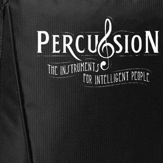 Funny Percussion Funny Drummer Gifts For Drummers City Backpack