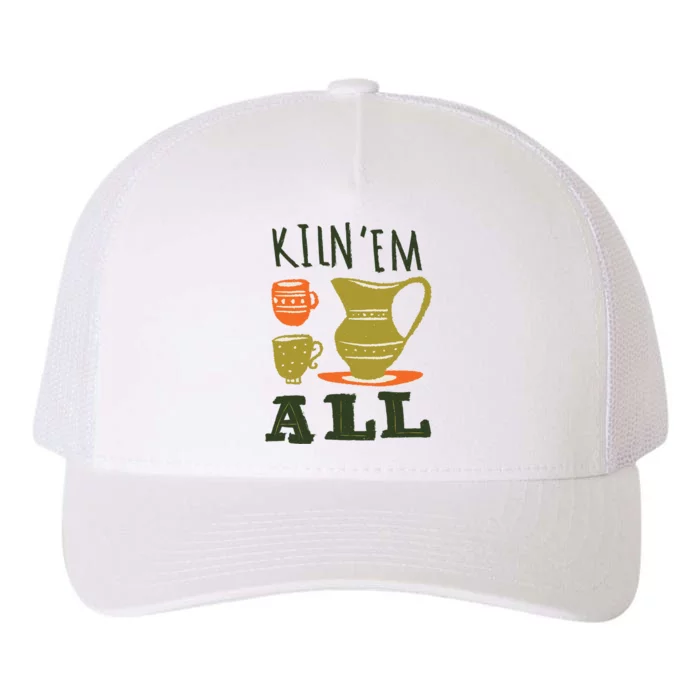 Funny Pottery Yupoong Adult 5-Panel Trucker Hat