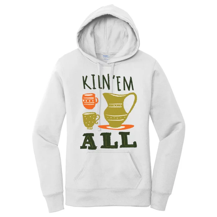 Funny Pottery Women's Pullover Hoodie