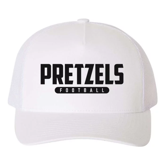 Freeport Pretzels Football Yupoong Adult 5-Panel Trucker Hat