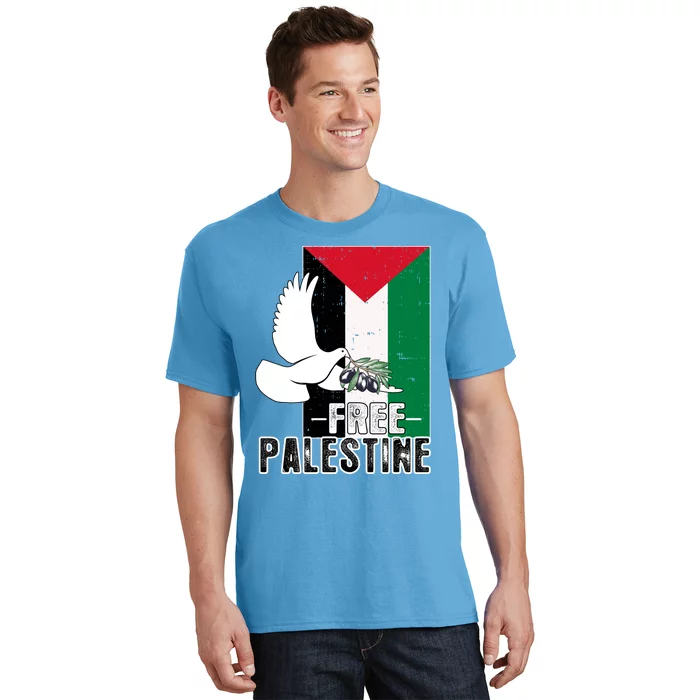 Free Palestine Flag Save Gaza Peace End The Occupation T-Shirt