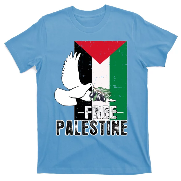 Free Palestine Flag Save Gaza Peace End The Occupation T-Shirt