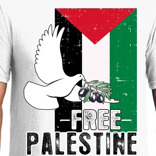 Free Palestine Flag Save Gaza Peace End The Occupation Pajama Set