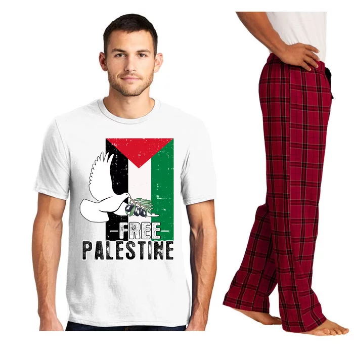 Free Palestine Flag Save Gaza Peace End The Occupation Pajama Set