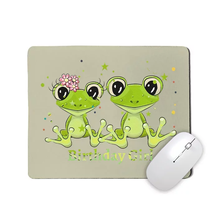 Frog Party Frog Birthday Party Happy Birthday Frog Birthday Mousepad